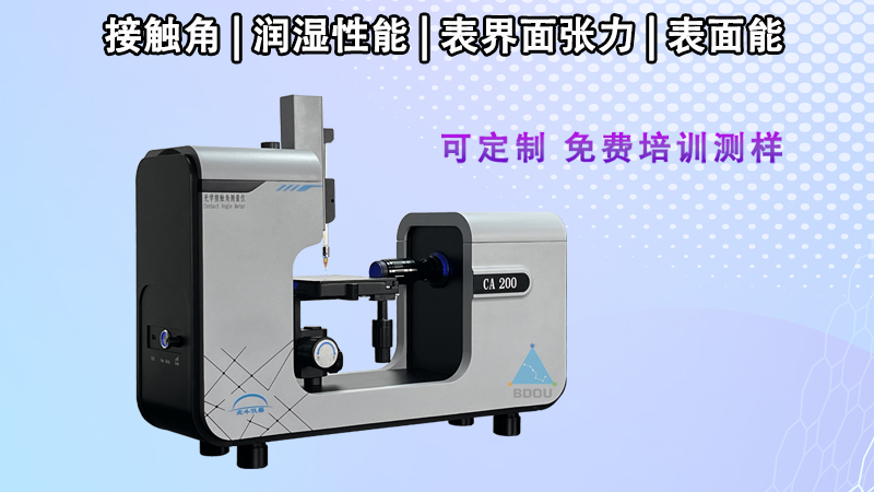 接觸角測量儀測量潤濕角的操作規(guī)程